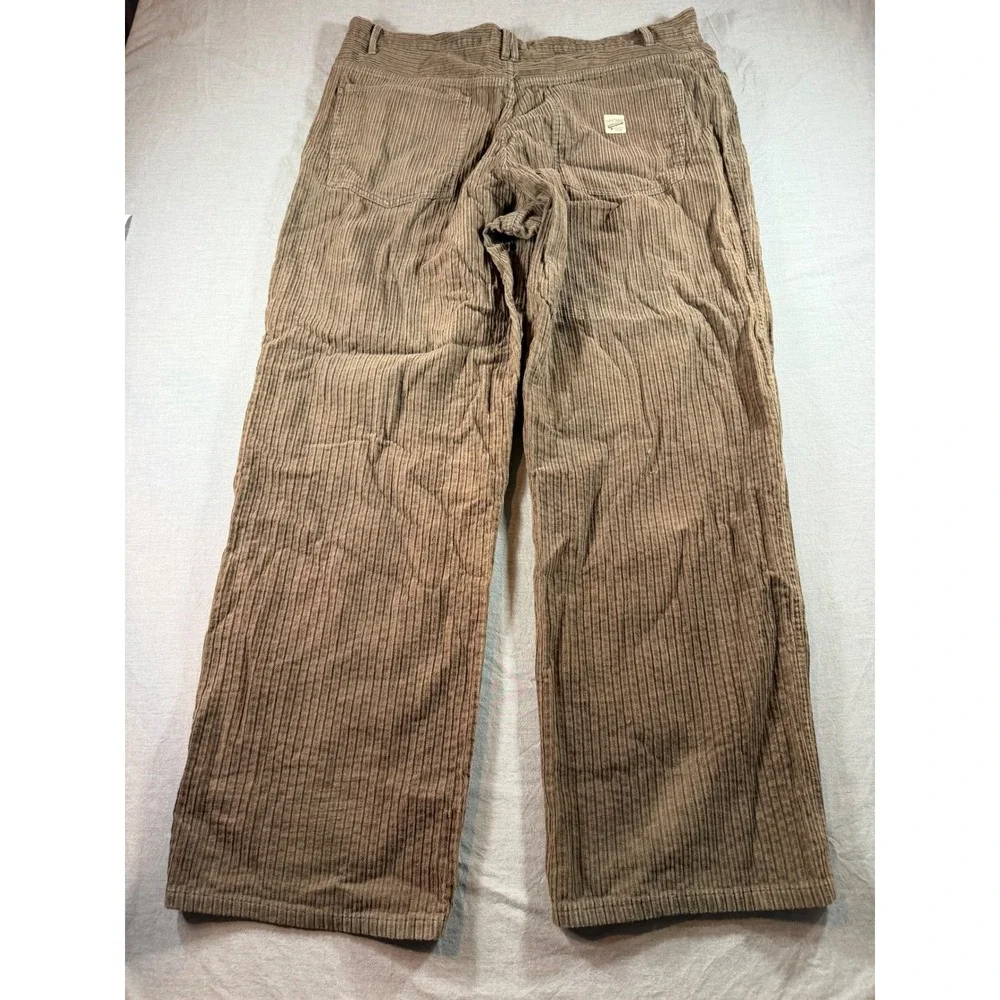 Guess Jeans Corduroy Pants Mens 42 Brown Excellent Vintage Wide Wale 3F14E9
